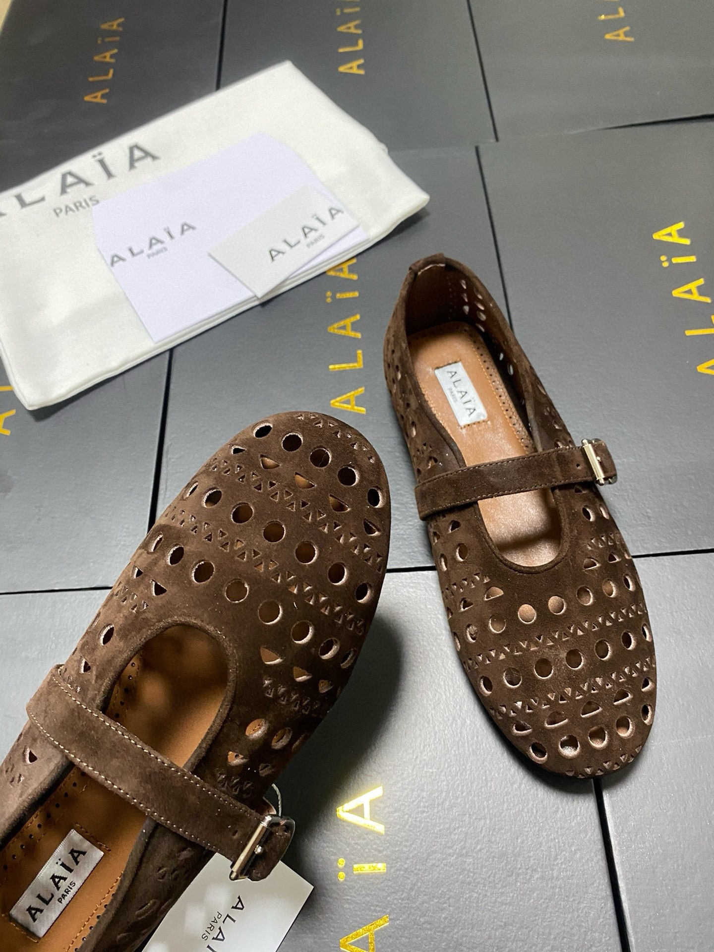 UA ALAÏA Vienne BALLET FLATS