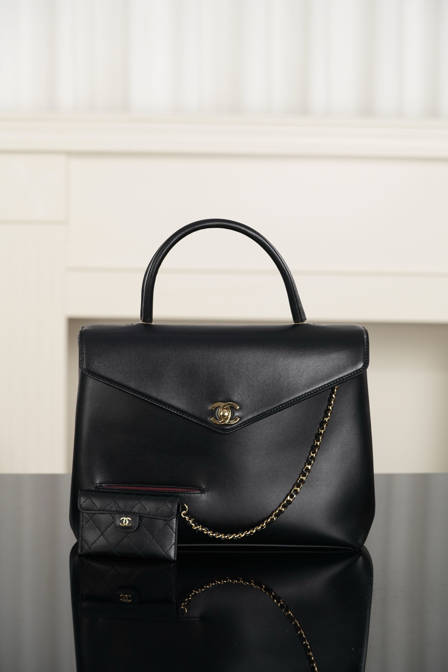 Ch**el Flap Briefcase Bag AS6309 31x29x9cm