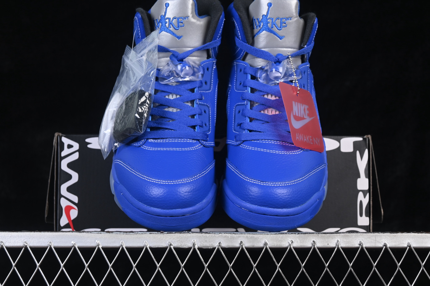 UA Air Jordan 5 x Awake NY Racer Blue