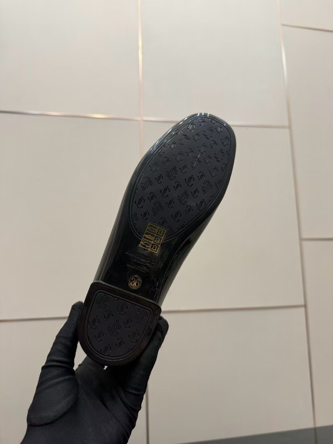 UA Jimmy Choo Scarlett Ballerina Flats
