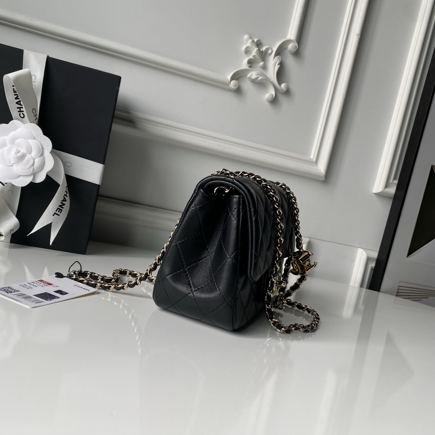 Ch**el classic flap handbag cf as5758 18x13x7cm