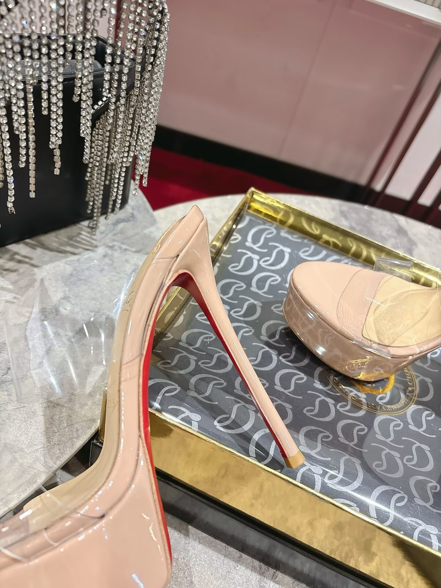 ua Chr1st1an louboutin just nothing alta 12.5cm heel