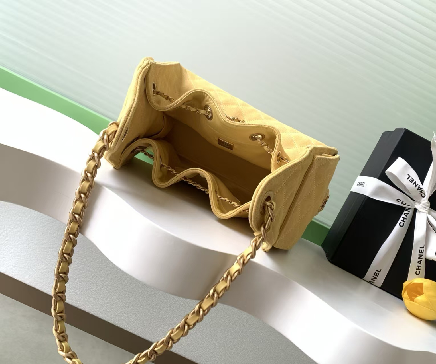 Ch**el 25C Bucket Bag 26x30x14cm