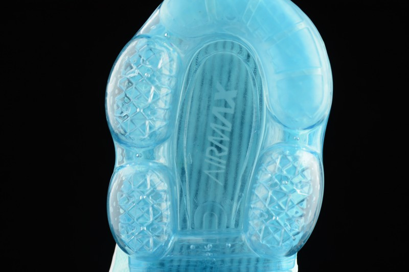 UA Nike Air Vapormax Flyknit Glacier Blue White Shoes