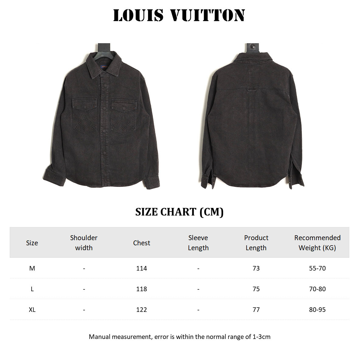 L0vis Vvtt0n LV Denim Coats