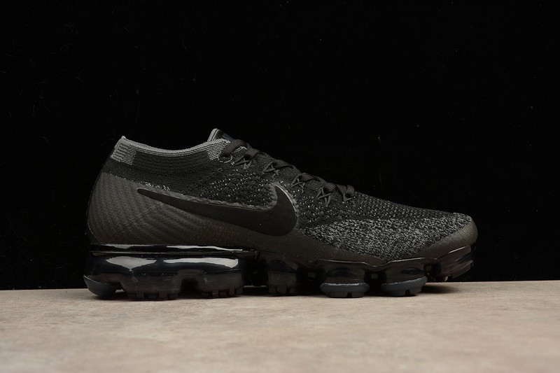 UA Nike Air Vapormax Flyknit Black Anthracite-Dark Grey Shoes