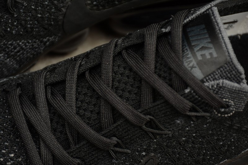 UA Nike Air Vapormax Flyknit Black Anthracite-Dark Grey Shoes