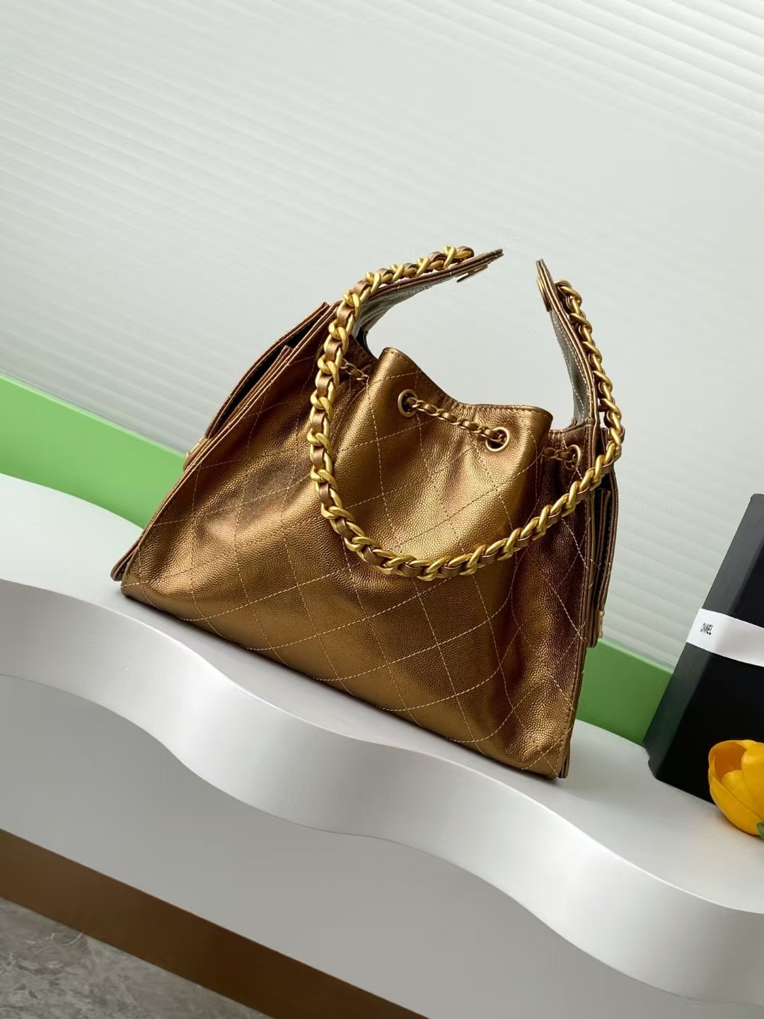 Ch**el 25C Bucket Bag 26x30x14cm