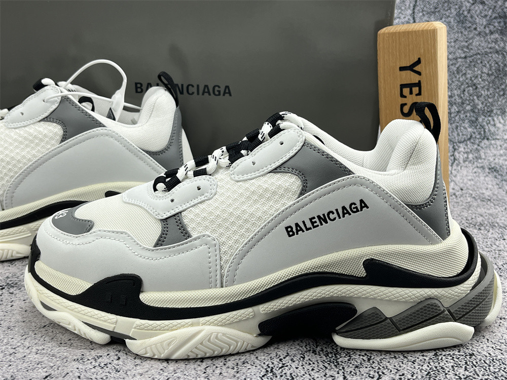 UA Triple S White Black