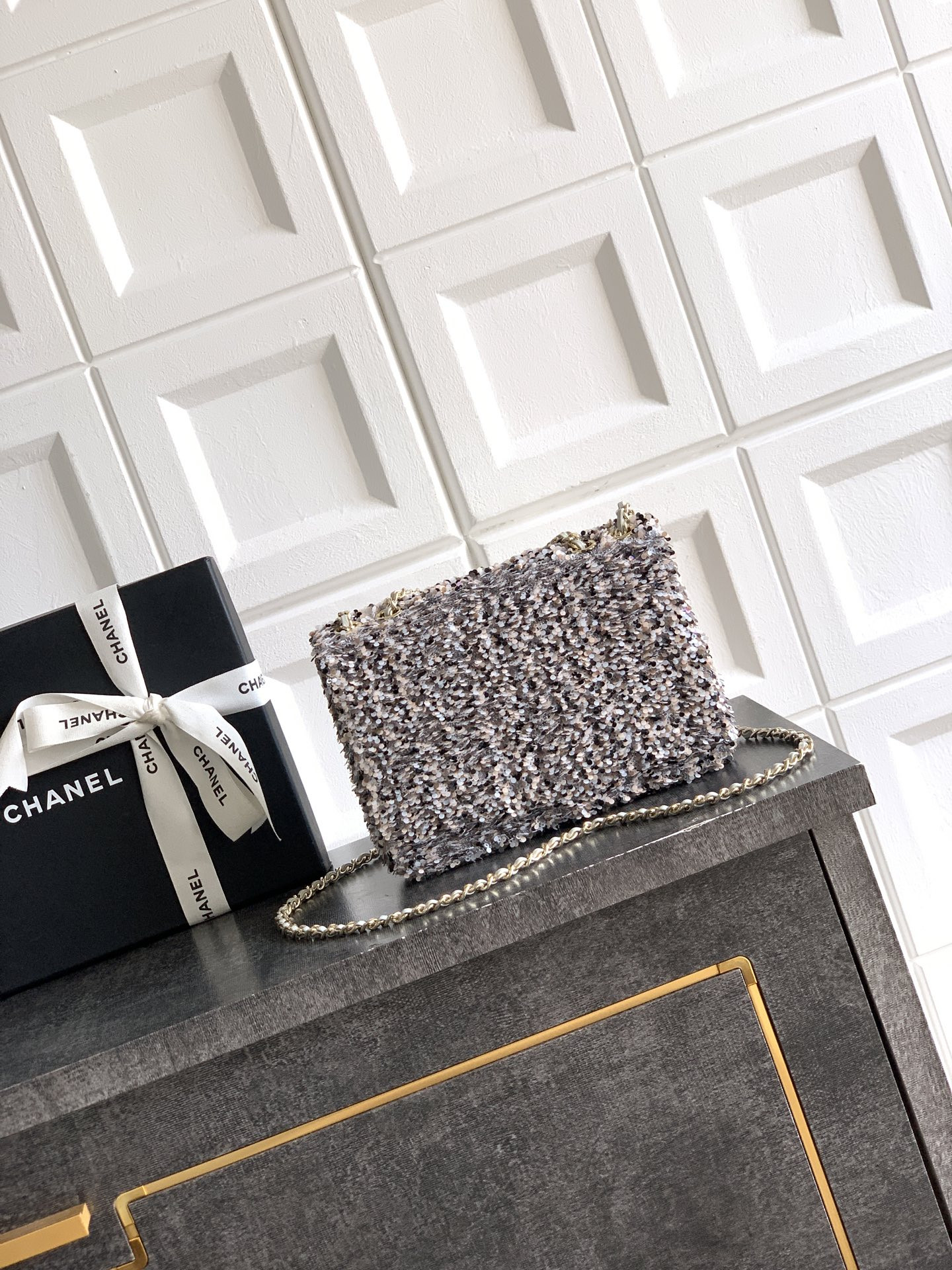 Ch**el flap bag 20x12x6cm