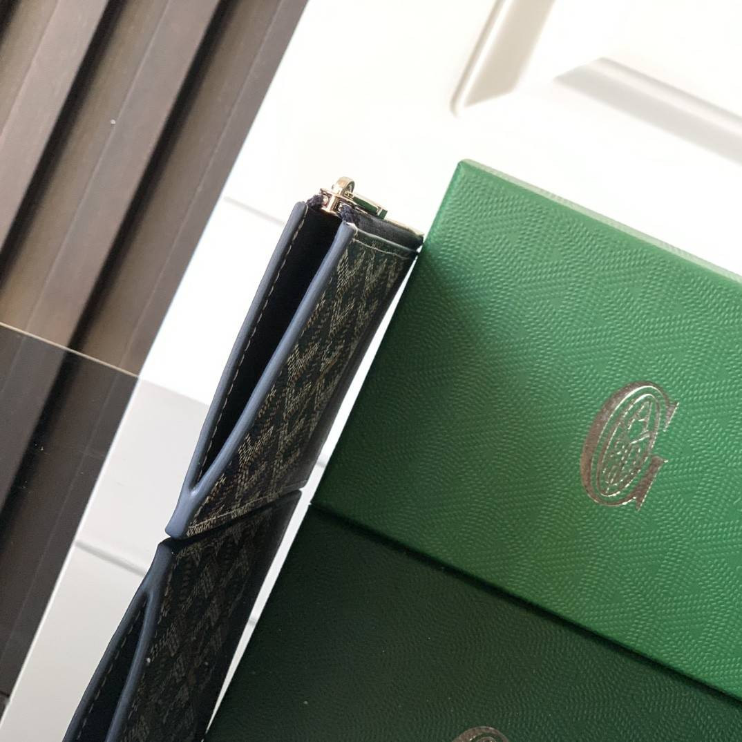 G09ard Bourbon zipped card holder 12.5x1x8.4cm