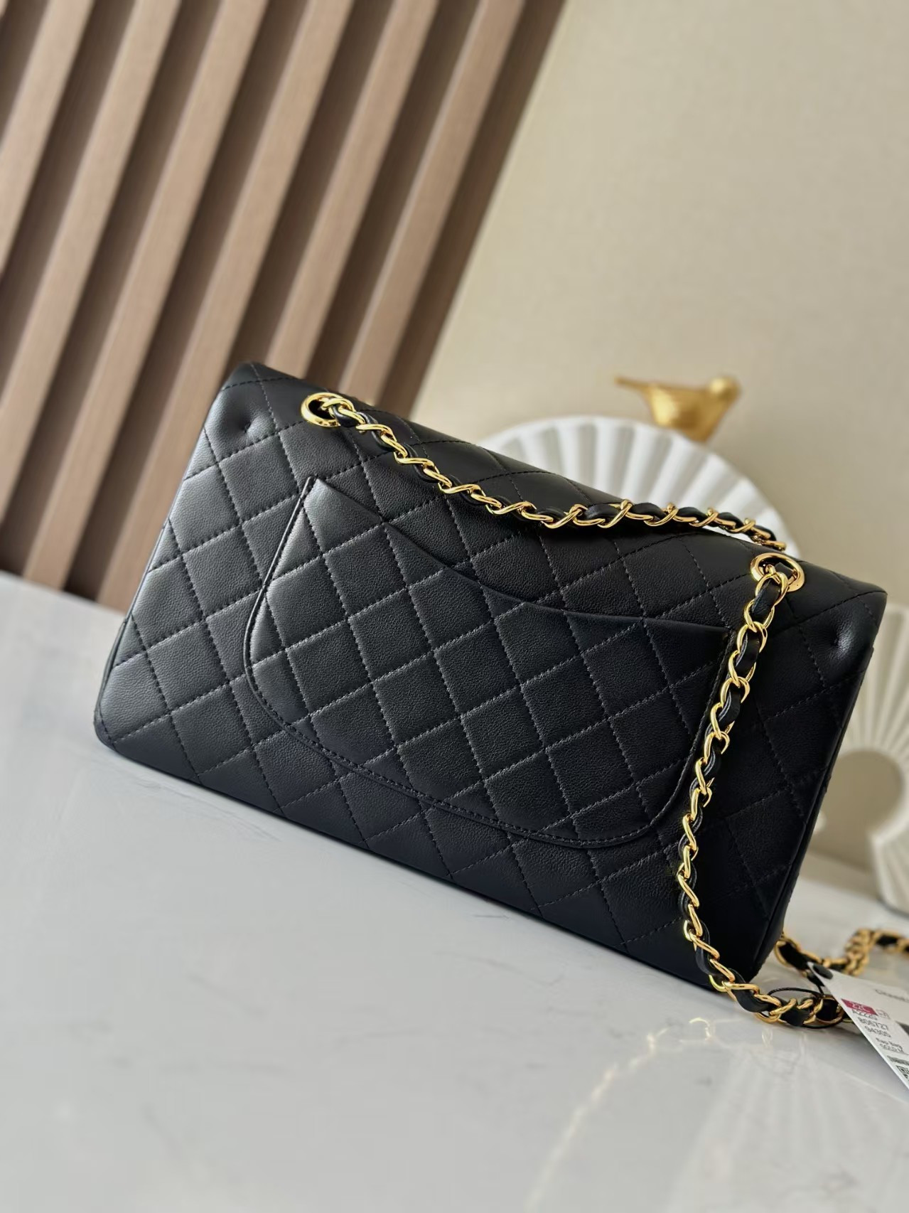 Ch**el Classic Flap Bag 15.5x25.5x6.5cm