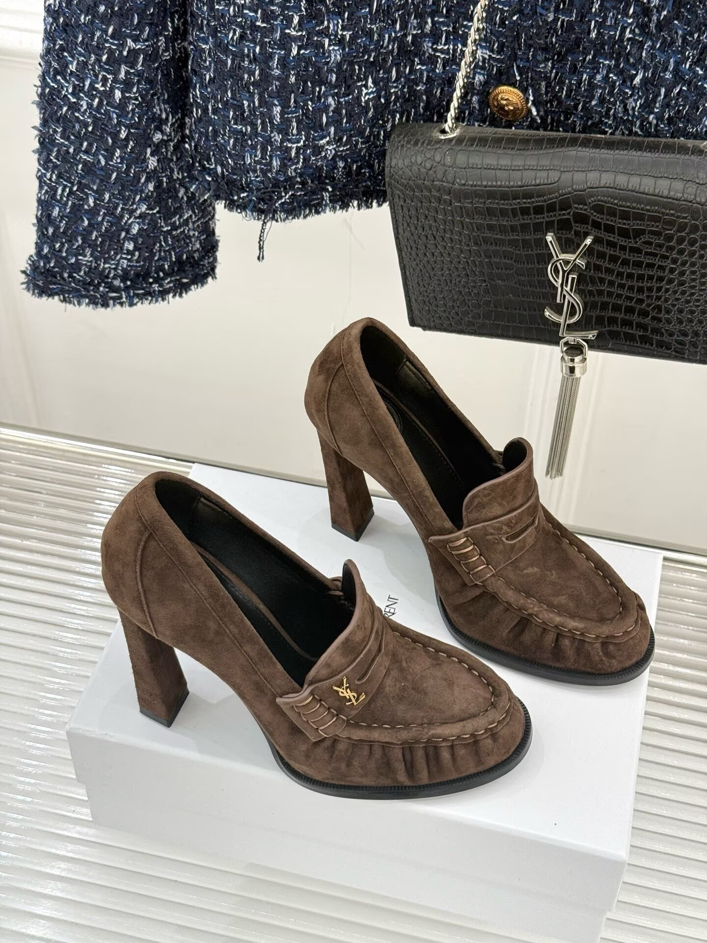 UA Y51 LE LOAFER Pumps 10.5cm Heel