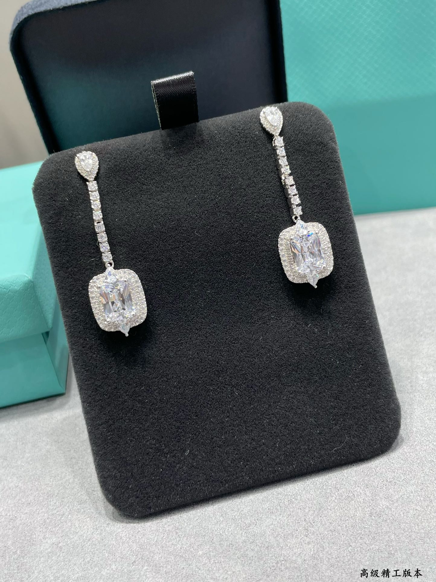 Tiffany & Co. Diamond Earrings Ag925