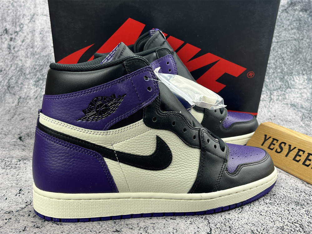 UA AIR JORDAN 1 RETRO HIGH OG "COURT PURPLE"
