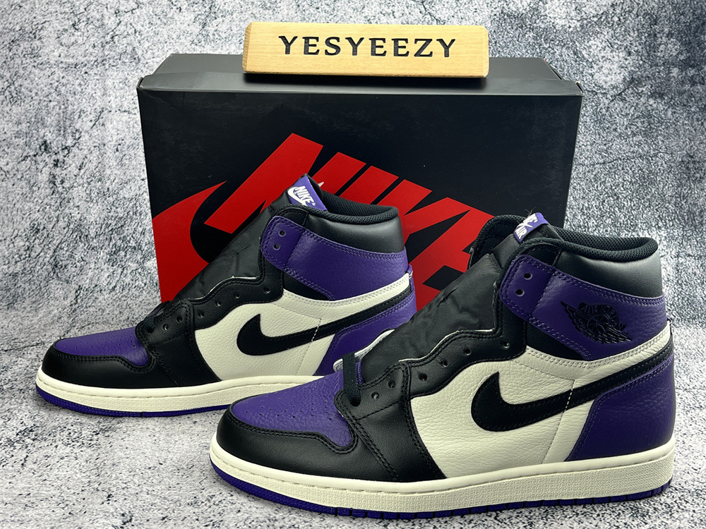 UA AIR JORDAN 1 RETRO HIGH OG "COURT PURPLE"