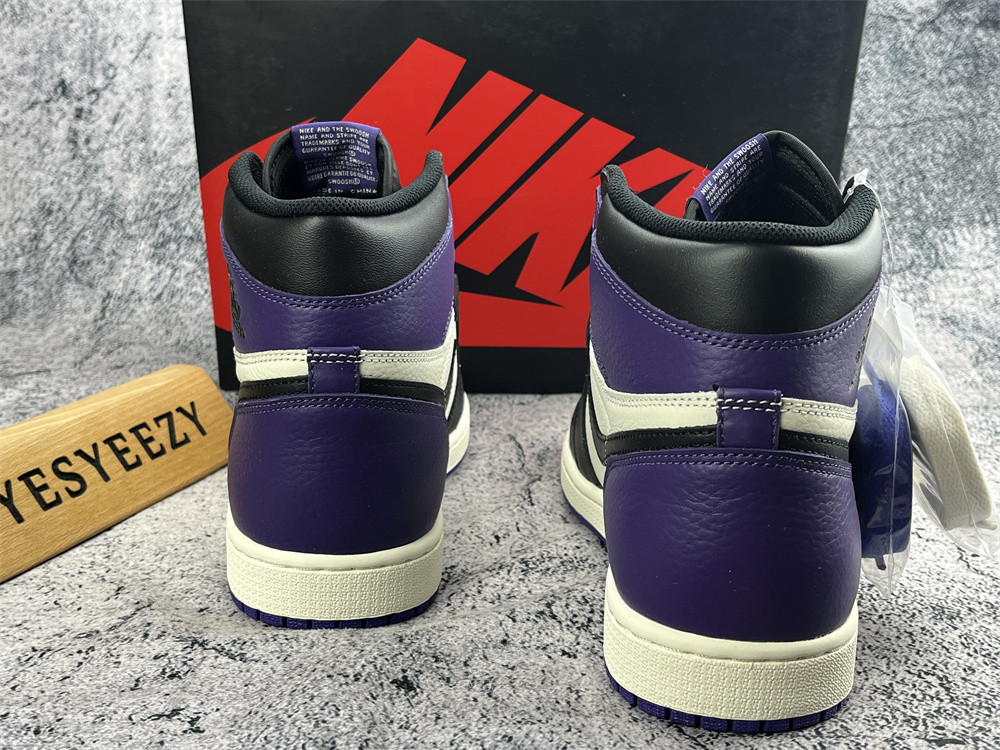 UA AIR JORDAN 1 RETRO HIGH OG "COURT PURPLE"