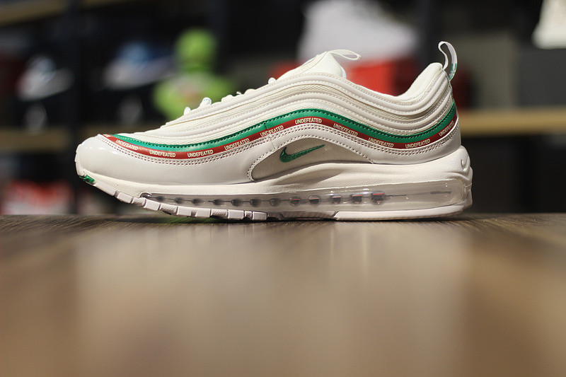 UA NIKE AIR MAX 97 UNDEFEATED WHITE