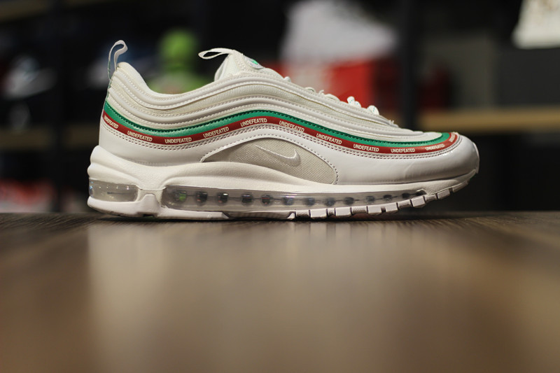 UA NIKE AIR MAX 97 UNDEFEATED WHITE