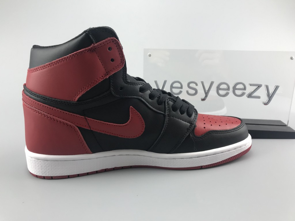 UA AIR JORDAN 1 RETRO HIGH OG "BRED"