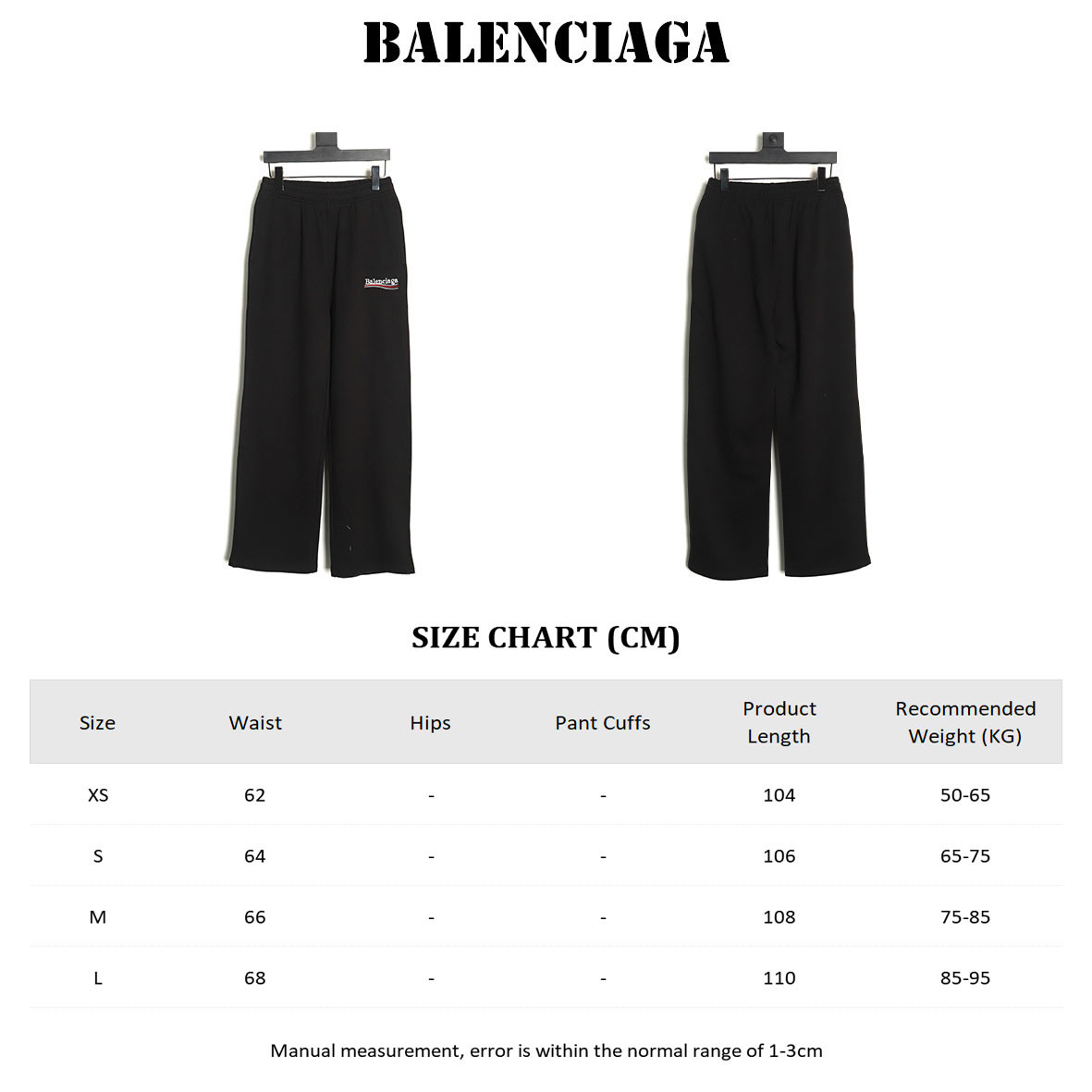 Ba1en*iaga Pants