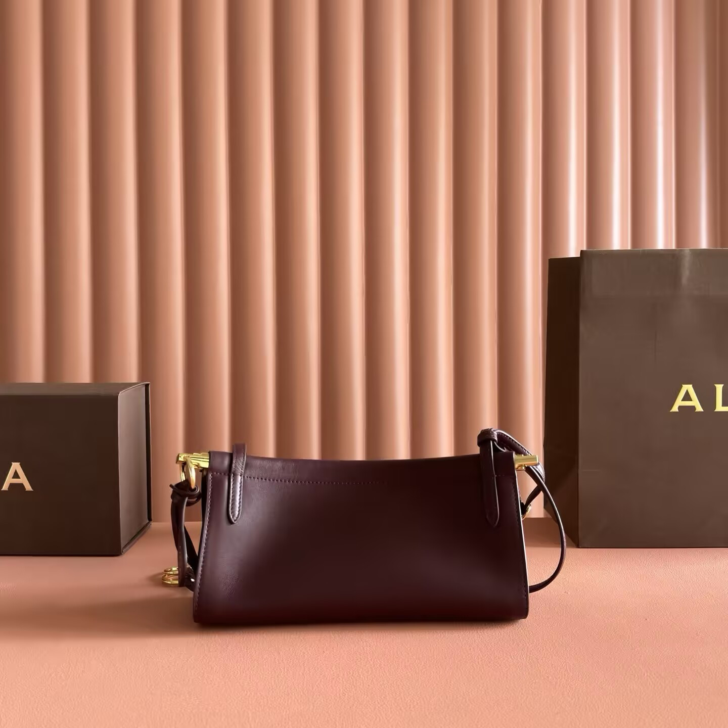 ALAÏA LE CLICK EAST WEST SMALL BAG 25x12.5x7cm