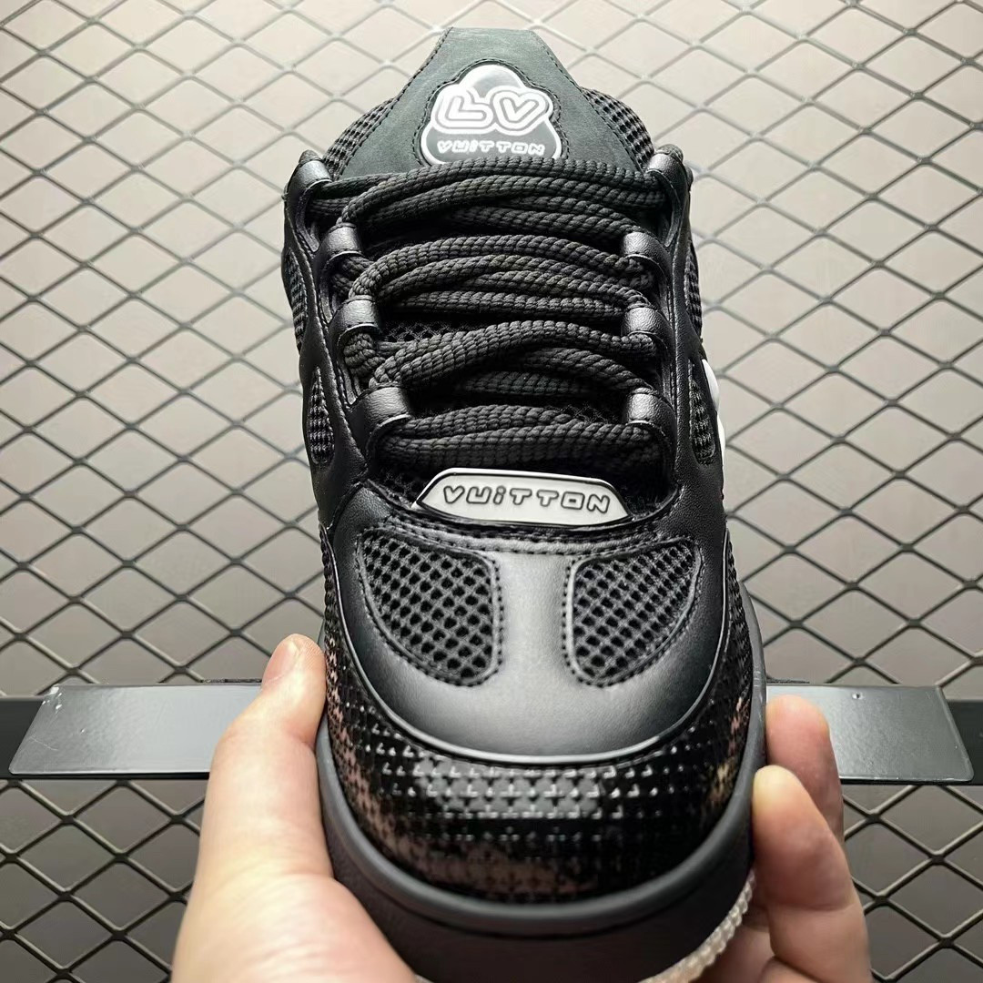 UA L0vis Vvtt0n LV Skate Sneaker Black White