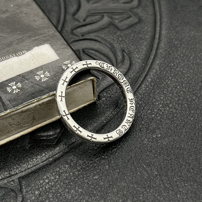 Ch*0me He**ts 3mm Smooth Ring