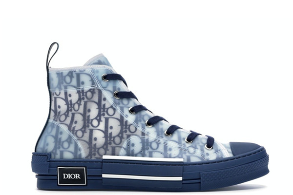 UA Dior B23 HIGH TOP BLUE OBLIQUE