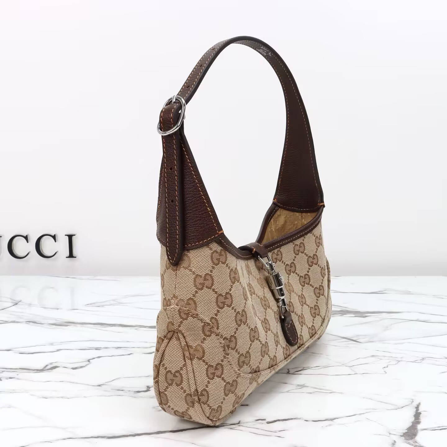 Gucci Jackie Slim Small Shoulder Bag 28x16x3.5cm