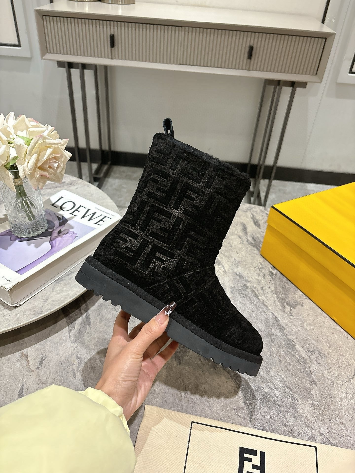 UA F**di Apres Chic FF Low Boots
