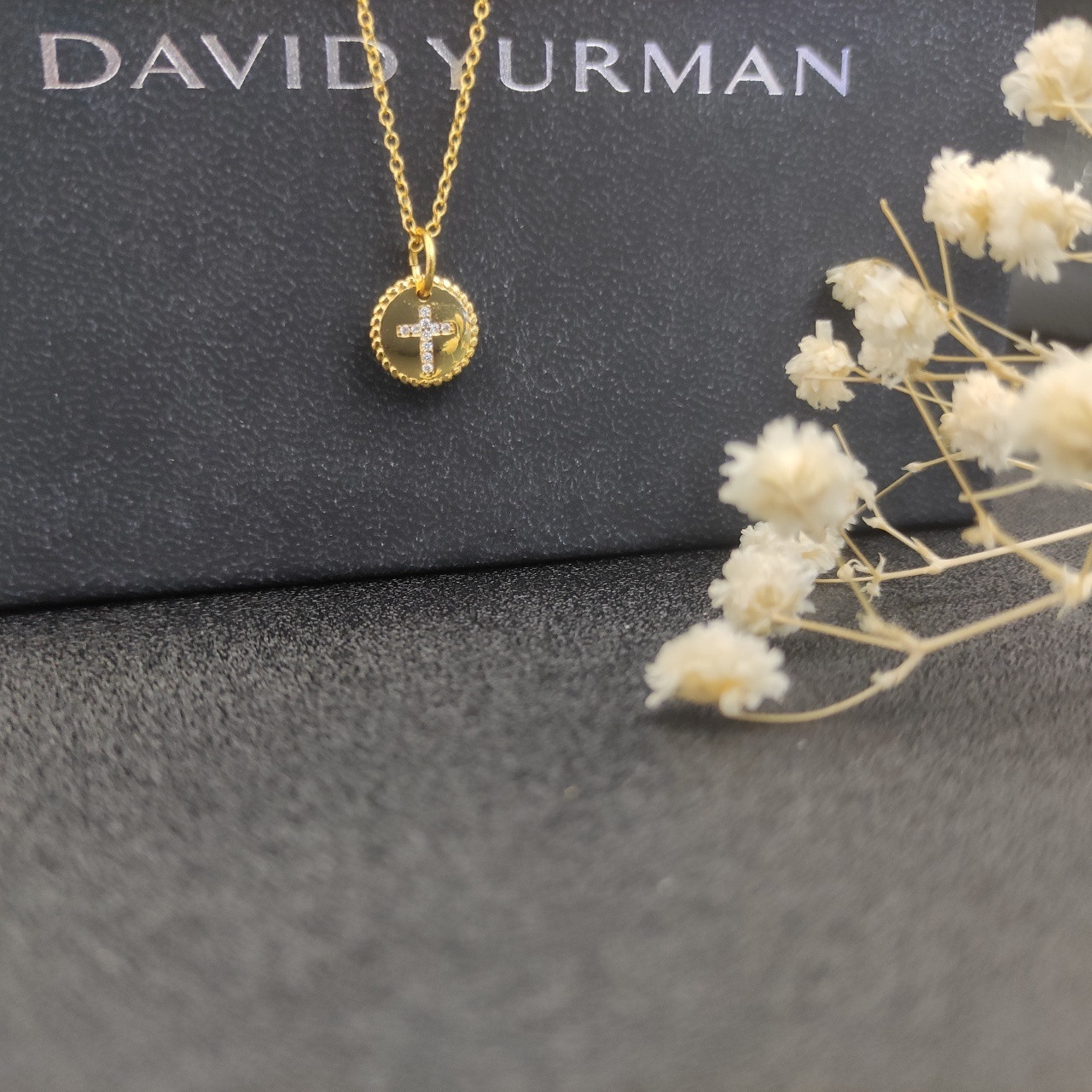 David Yurman Necklace(Chain length 42+3+3cm delay chain)