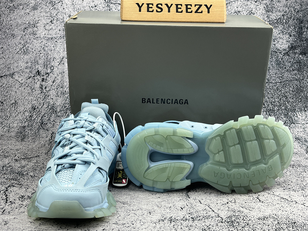 UA TRACK SNEAKER SKY BLUE TRANSPARENT