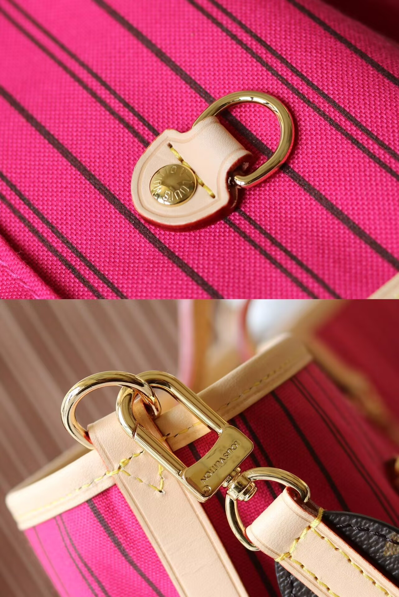 LV Neverfull MM Bandoulière Inside Out M12257 31 x 28 x 14cm Without Box