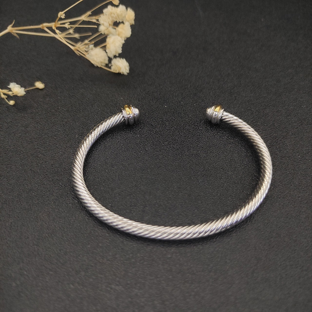 David Yurman 4mm Wrap Bracelet(wrist circumference 15-20cm)