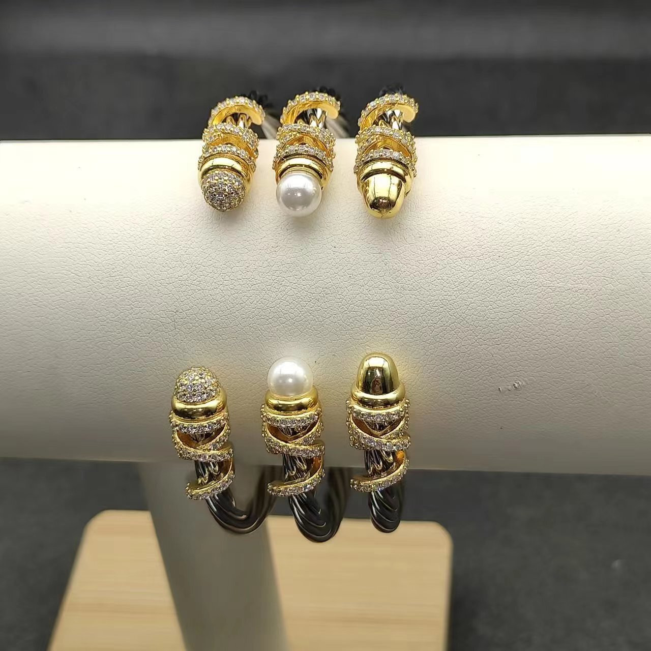 David Yurman 4mm Wrap Bracelet(wrist circumference 15-20cm)