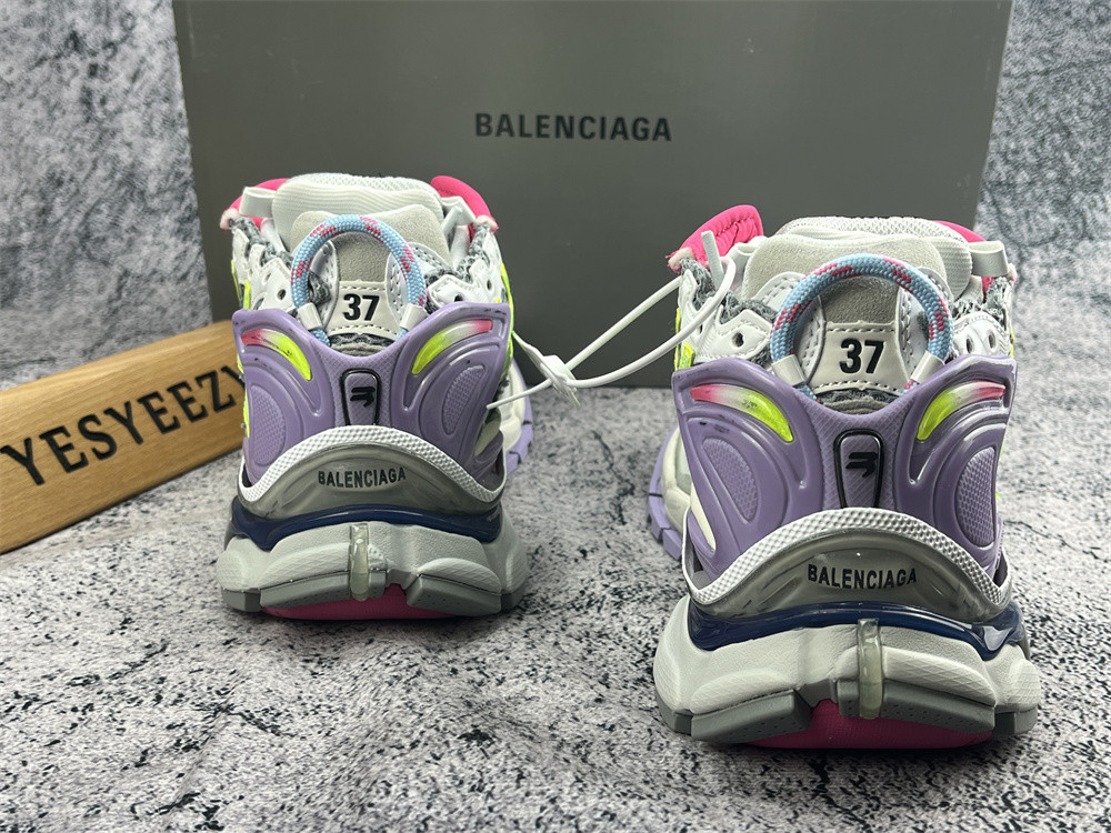 UA RUNNER GREY PURPLE
