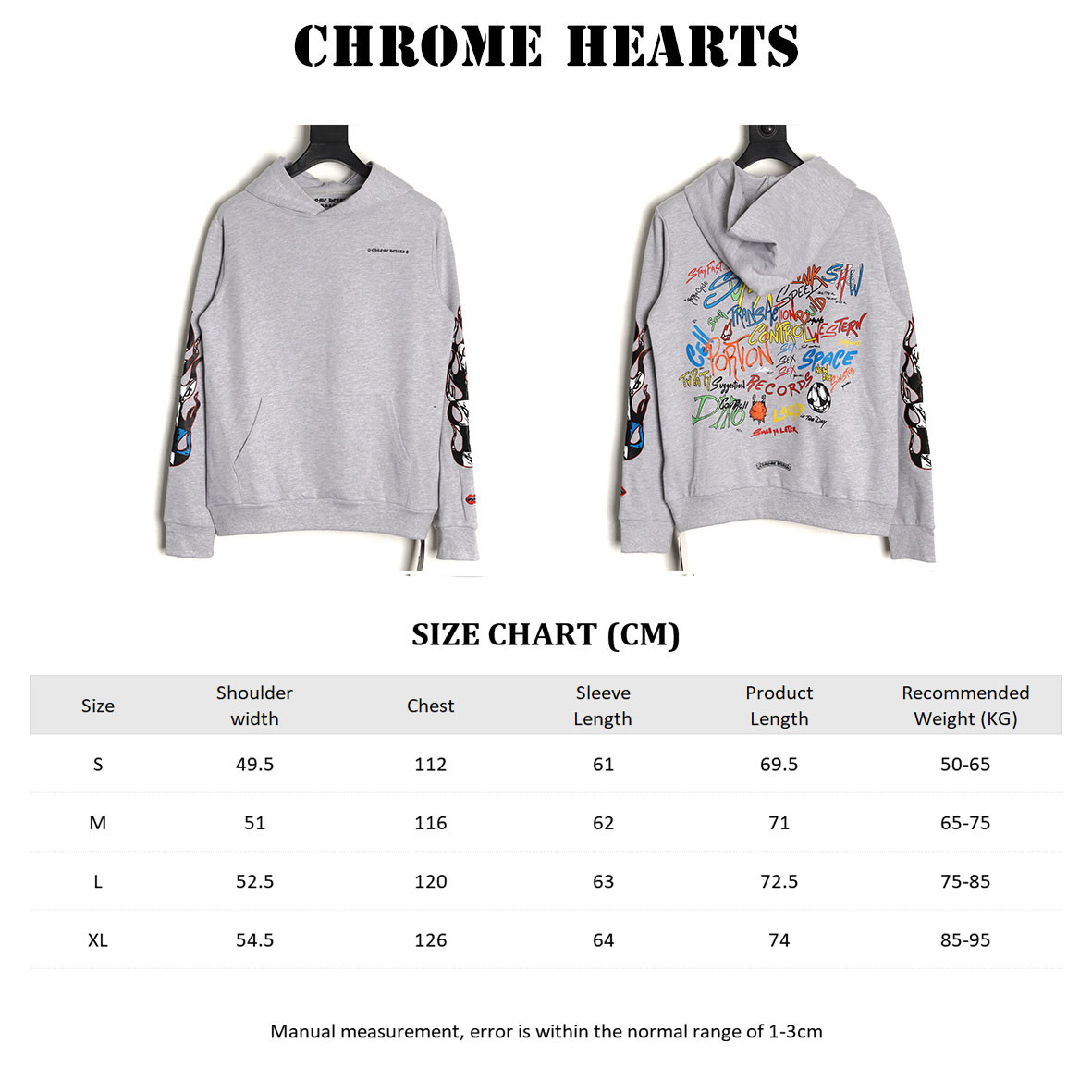 Ch*0me He**ts 25FW Hoodies