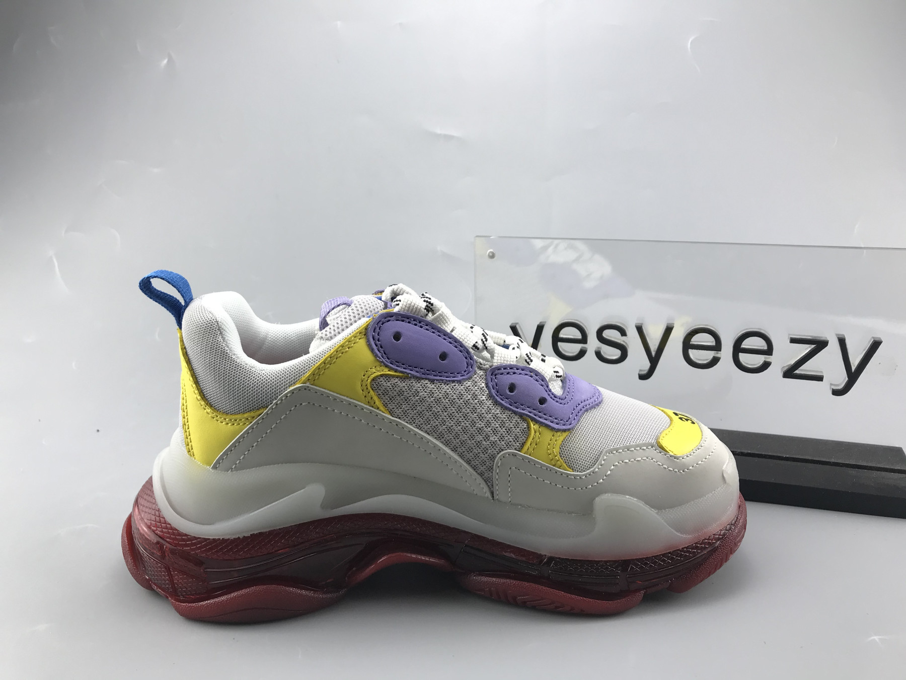 UA TRIPLE S SNEAKER RED PURPLE