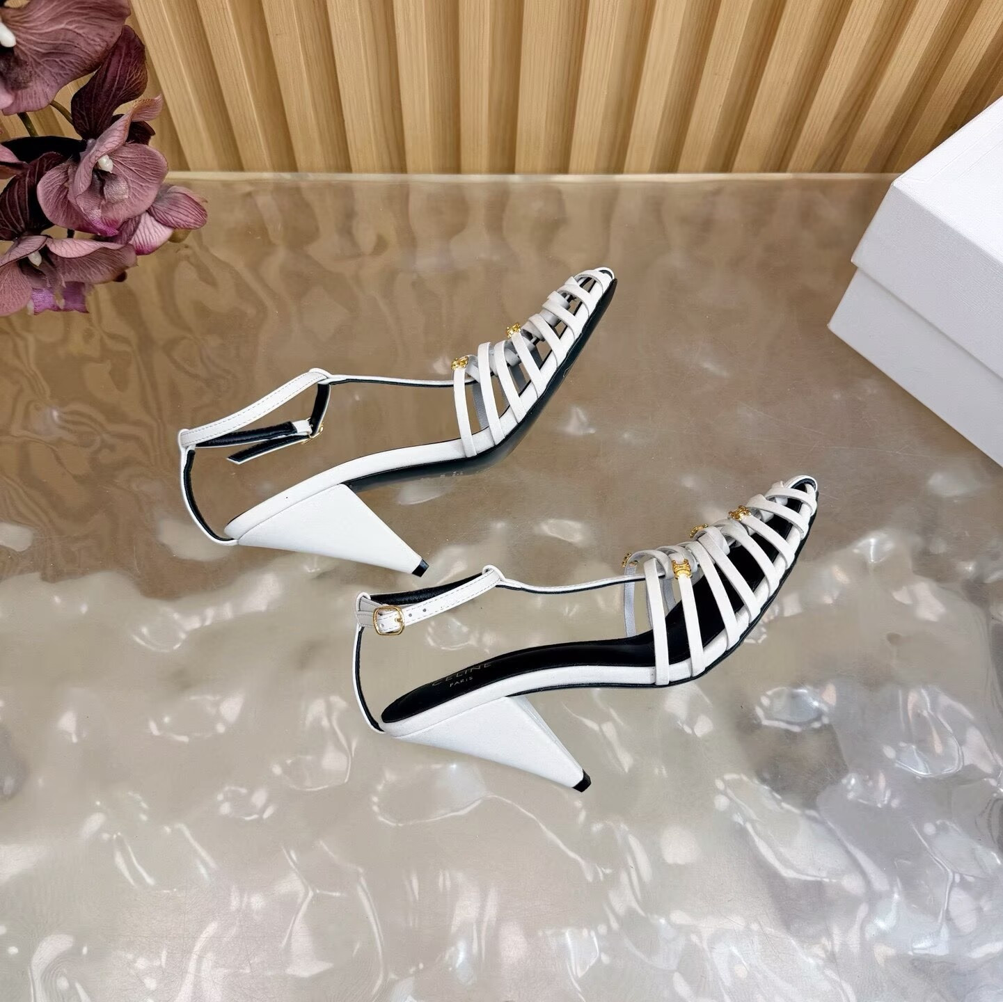 UA Ce1i*e CAGE HEELED SANDAL 8.5cm Heel