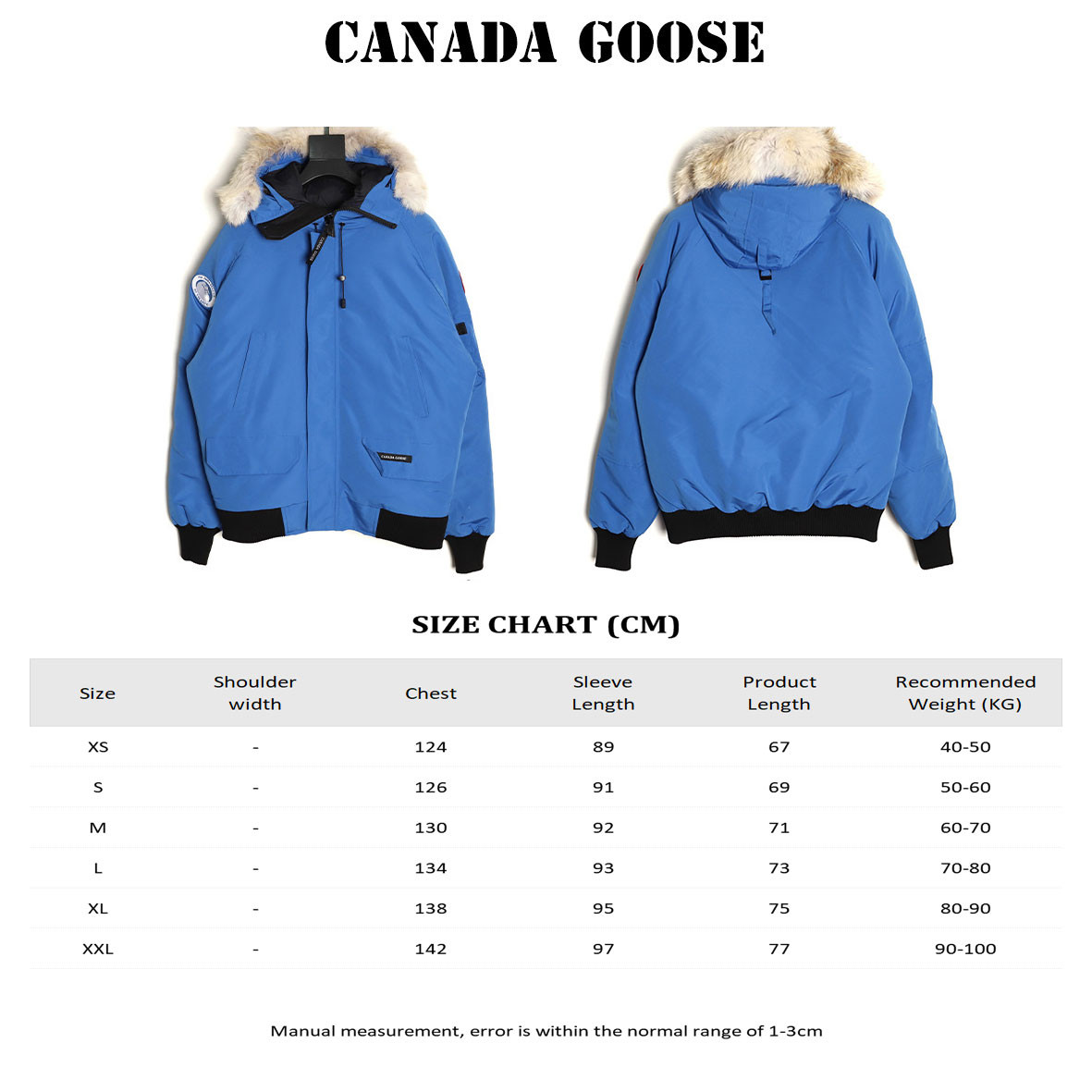 Can*a G00se Short Puffer jacket