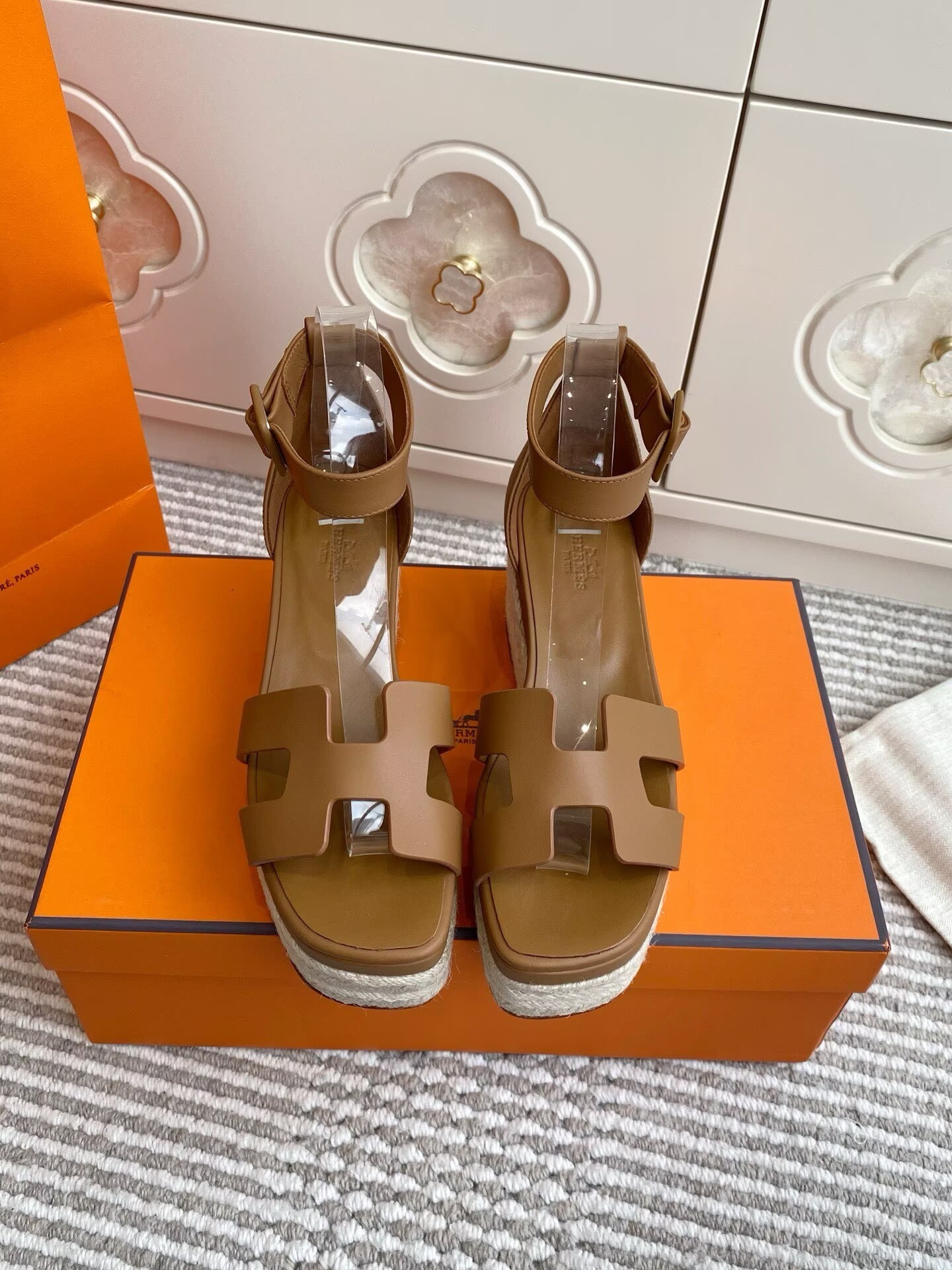UA Hermès Elda Spanish Woven Shoes
