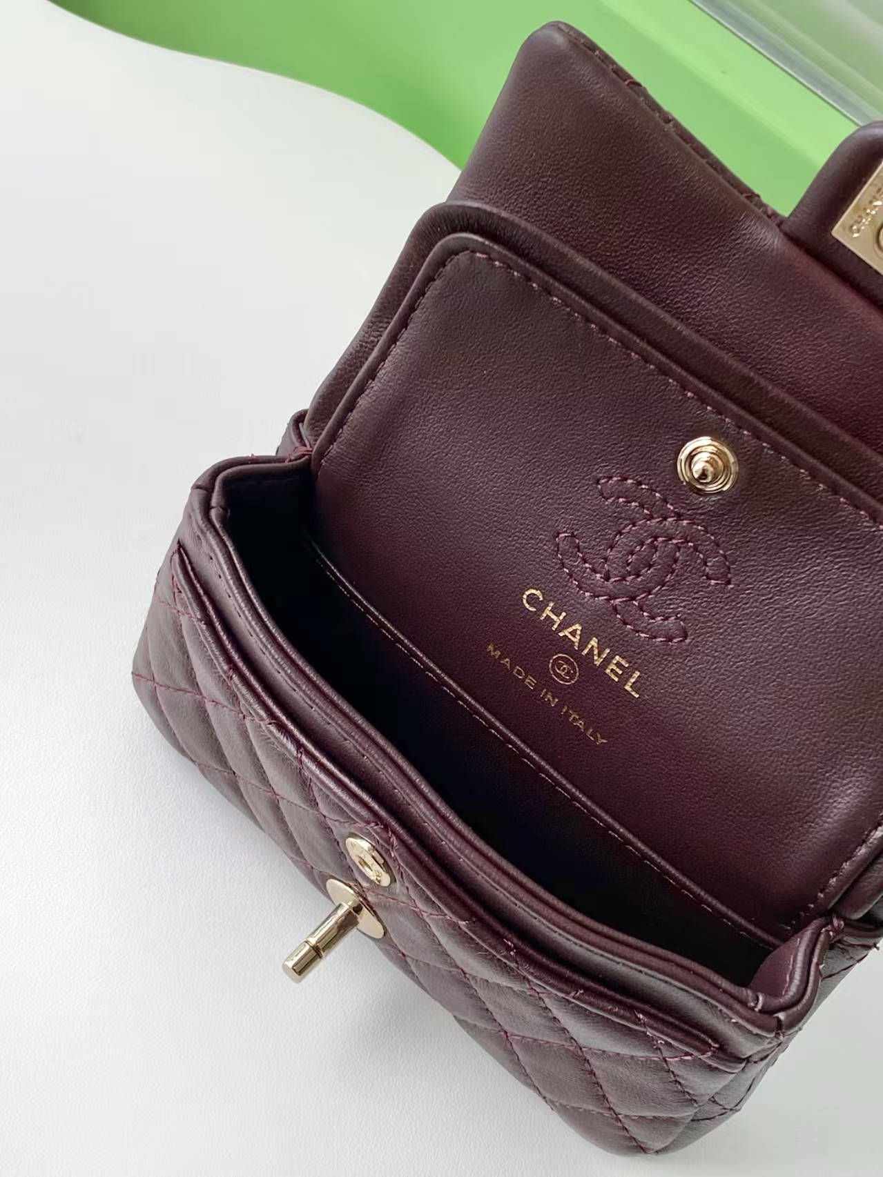 Chanel Classic Mini Bag with Hook 8x12.5x5cm