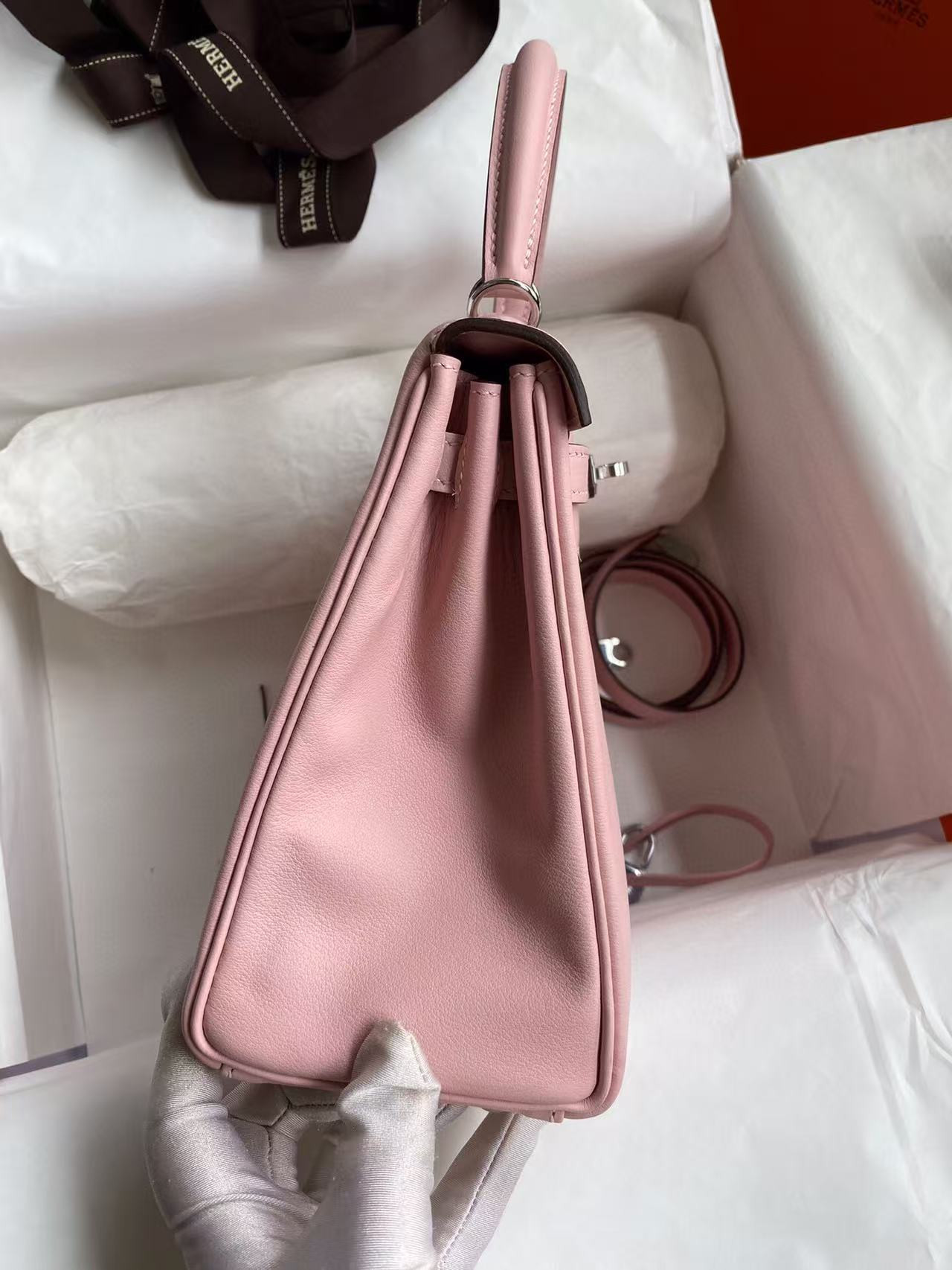 H**me5 Kelly Silver-tone Hardware swift 25 28 (Customized, about 20days, no return no exchange)