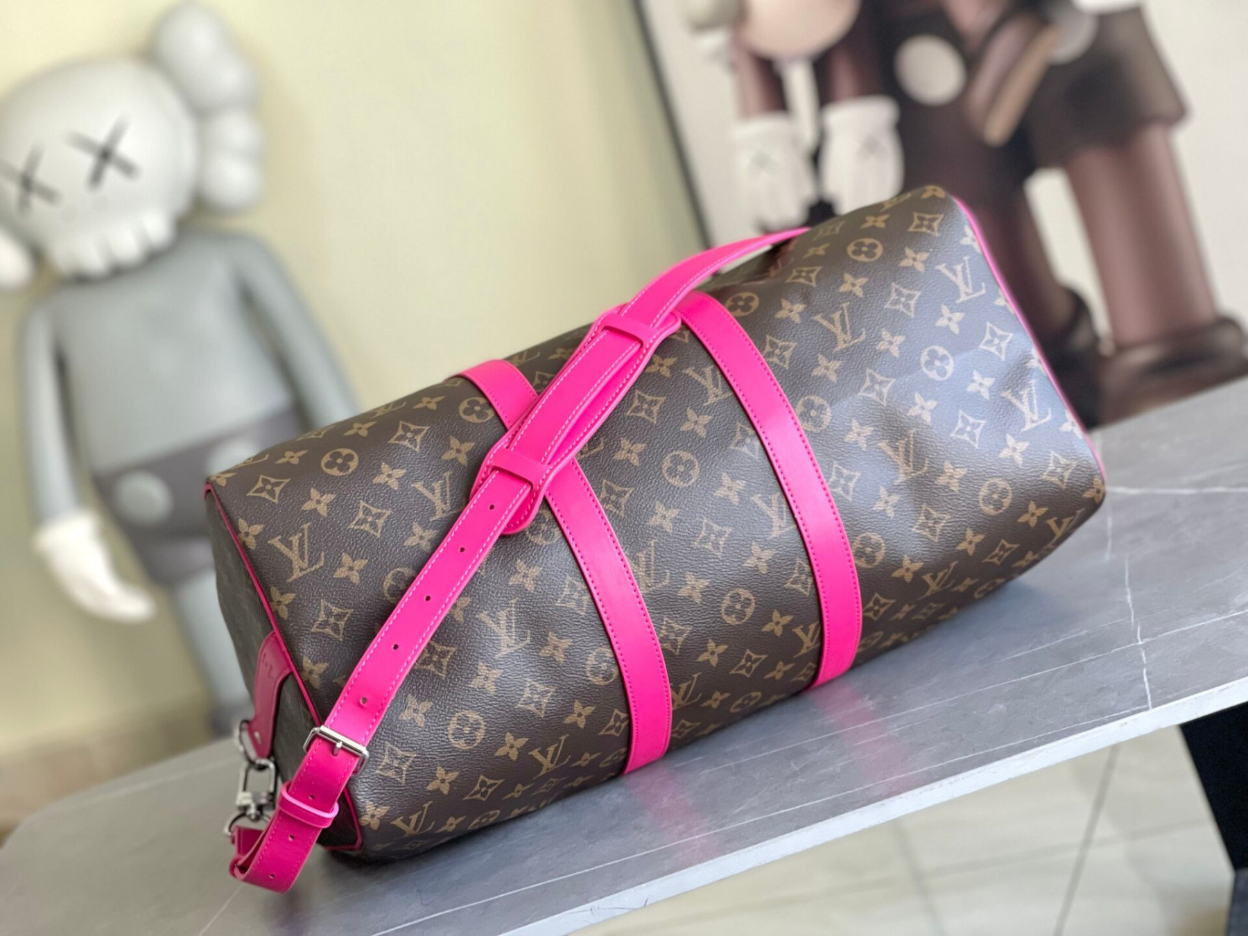 LV Keepall Bandouliere 45 M13807 45 x 27 x 20 cm