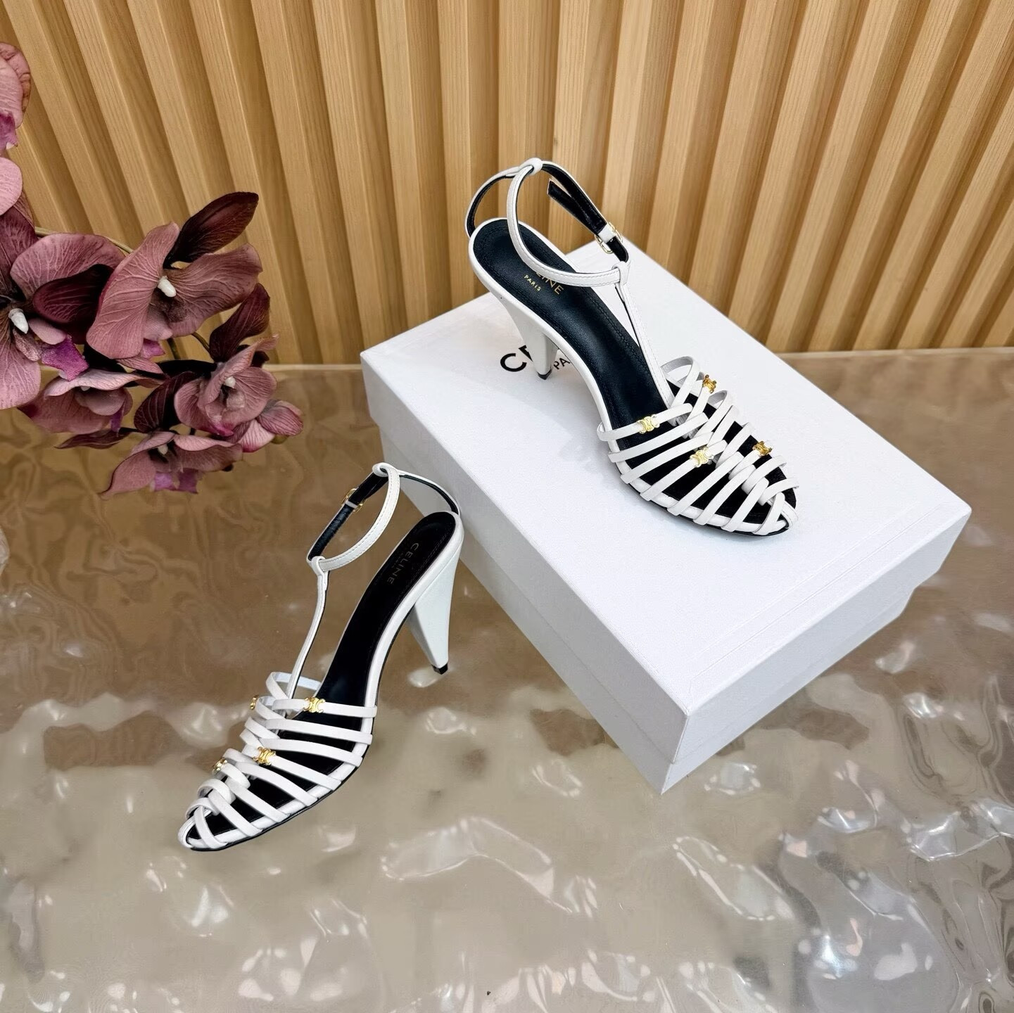 UA Ce1i*e CAGE HEELED SANDAL 8.5cm Heel