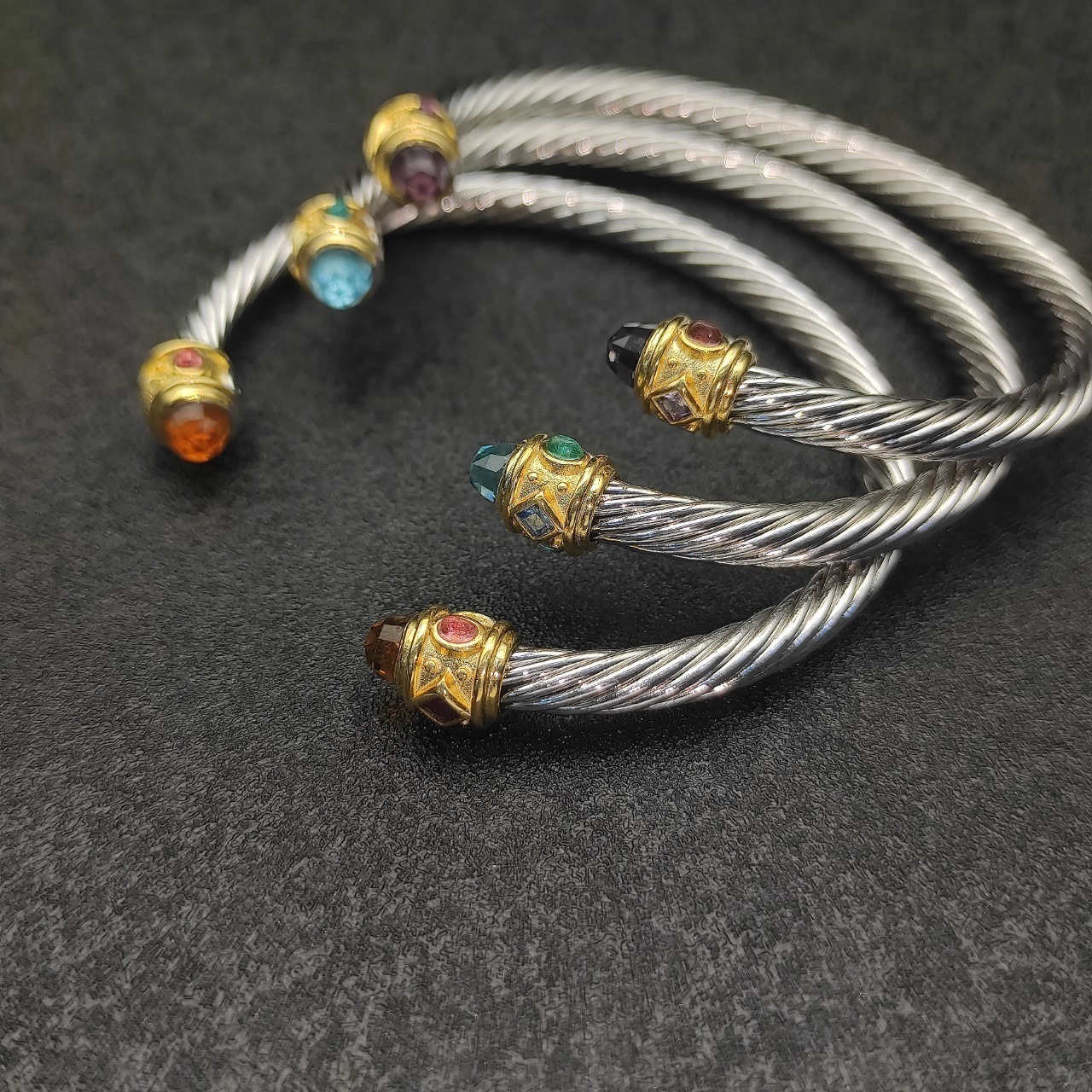 David Yurman 5mm Wrap Bracelet(wrist circumference 15-20cm)