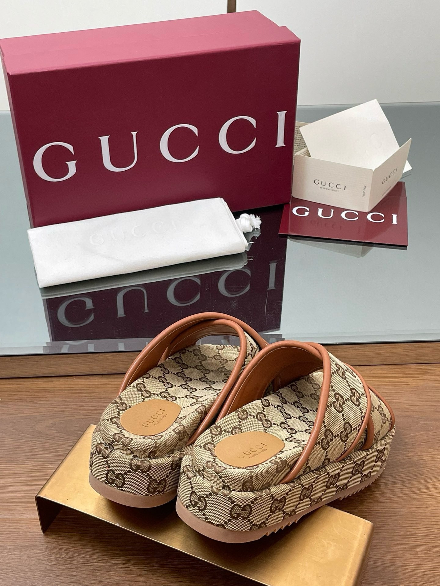 UA Gvc*1 Criss Cross Slide Sandals