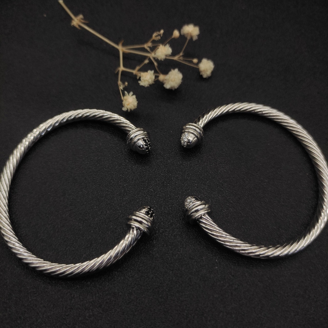 David Yurman 5mm Wrap Bracelet(wrist circumference 15-20cm)