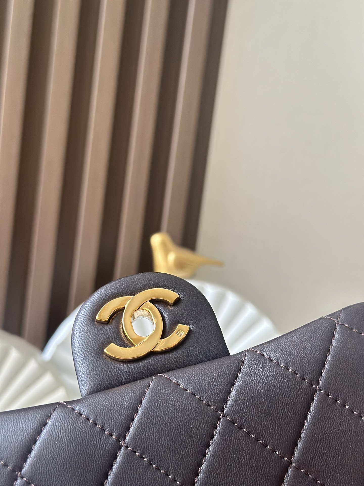 Ch**el Mini Square Flap Bag 17.5cm